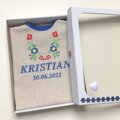 Krstná košieľka ľanová v krabičke
