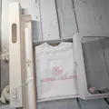 Košieľka na krst k39 farba podľa výberu + Sviečka na krst zlatý krížik