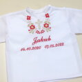 K14 - krstová košieľka červeno-zlatá