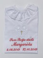 K42 - krstová košieľka bielo-červená