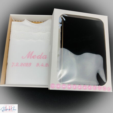 K39 - krstová košieľka farba podľa výberu