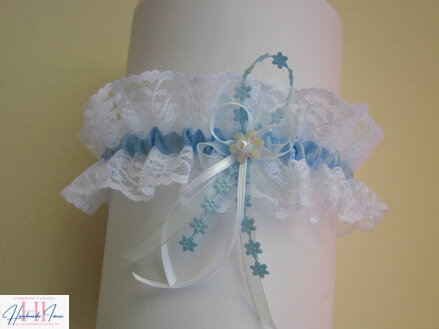 Podväzok pre nevestu Niečo modré 2