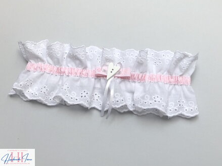 Podväzok Folklór ružový