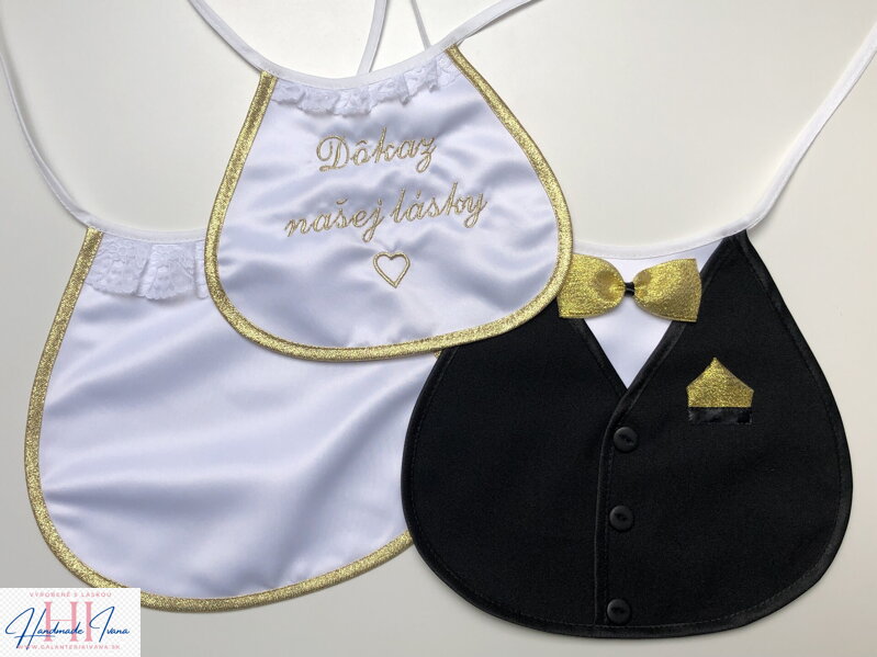 Svadobné podbradníky Rodinka 3 - odoslanie do 24 hodín