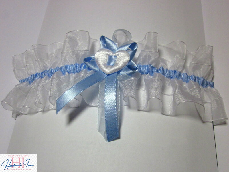 Podväzok pre nevestu Niečo modré