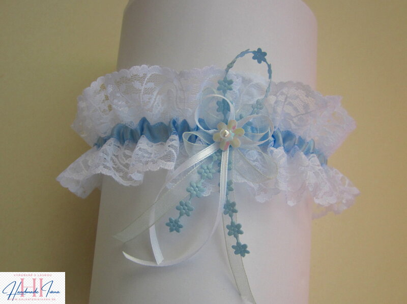 Podväzok pre nevestu Niečo modré 2