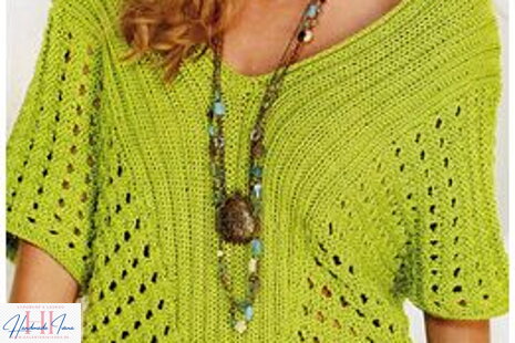 Návod na pletené tričko